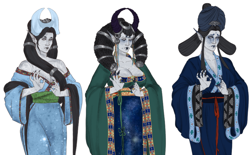 Digital Character Fashion Sheet