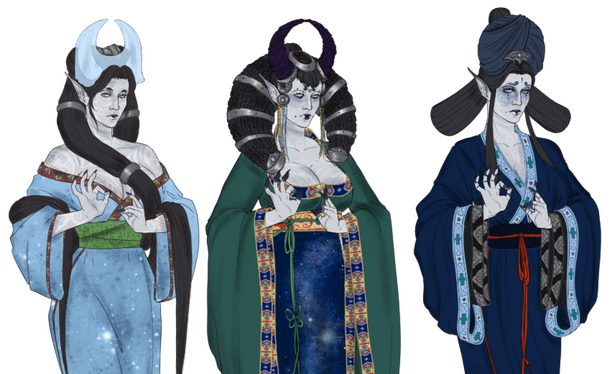 Digital Character Fashion Sheet Digital Character Fashion Sheet